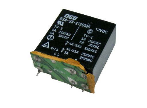 Przekaźnik 12V DC 10A E3206S00C [M1-ZWR]1