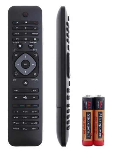 PILOT DO TELEWIZORA TV PHILIPS LCD/LED/4K/UHD/3D