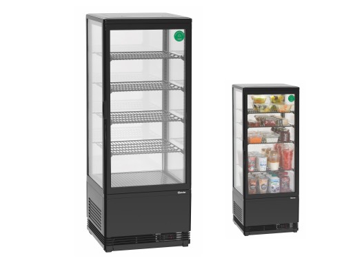 CHŁODZIARKA DO NAPOJÓW WITRYNA 98L CZARNA 180W