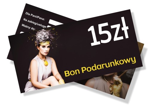 Bony podarunkowe Vouchery voucher upominkowe 50szt