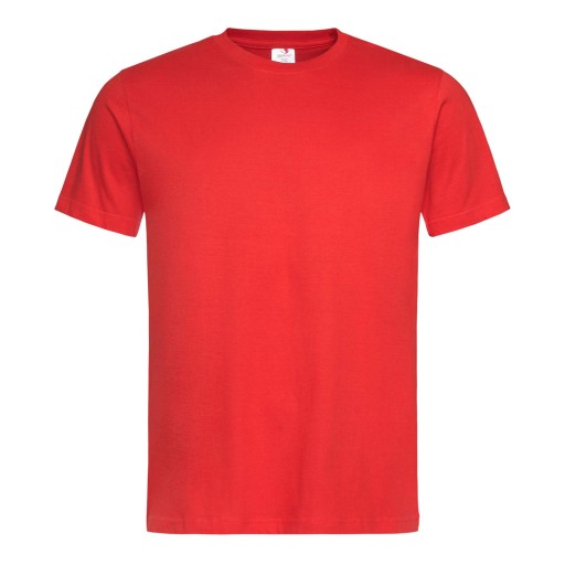 Podkoszulka koszulka t-shirt Męski Czerwona XXL