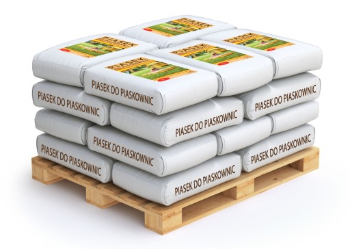 ŻÓŁTY PIASEK DO PIASKOWNICA DLA DZIECI ATEST 30KG