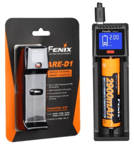 FENIX ŁADOWARKA AKUMULATORÓW USB ARE-D1 POWERBANK