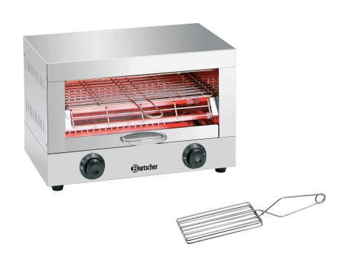 PIECYK KWARCOWY DO ZAPIEKANEK OPIEKACZ 1700W INOX