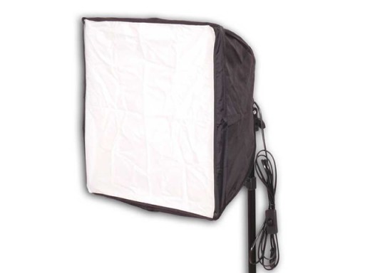 SOFTBOX 50x50cm na 1 lampę E27 światło ciągłe