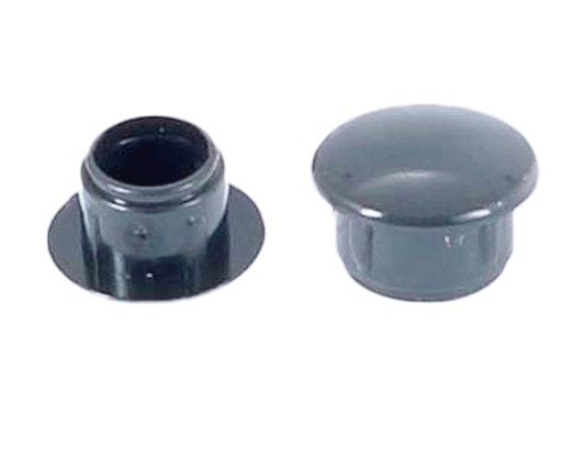 8 mm -ZAŚLEPKA OTWORU TECHNOLOG - ANTRACYT 50 szt