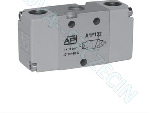 ZAWÓR PNEUMATYCZNY 3/2 NC 1/8 BISTABILNY-API