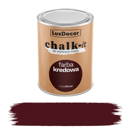 Farba kredowa do mebli Chalk-it Ruby Force