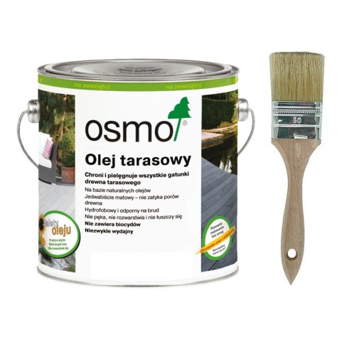 OLEJ TARASOWY Osmo do tarasu KOLORY 2,5L 24h