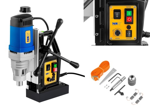 WIERTARKA MAGNETYCZNA 1380W 600obr/min GWINTOWANIE