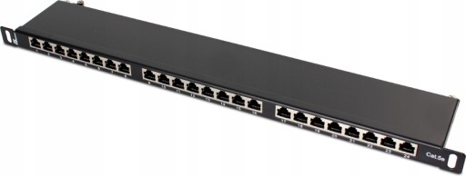 PATCH PANEL PATCHPANEL RACK 19' 5e 24p FTP GETFORT