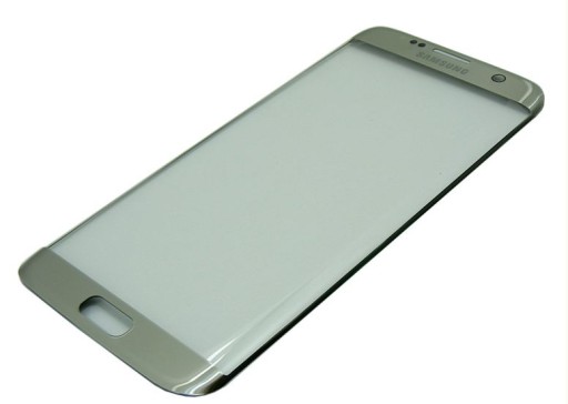 Szybka LCD do Samsung G935 S7 EDGE SREBRNA