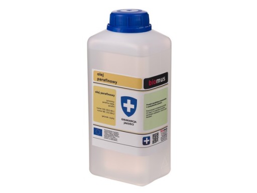 OLEJ PARAFINOWY czysty PARAFINA 250ml BIOMUS