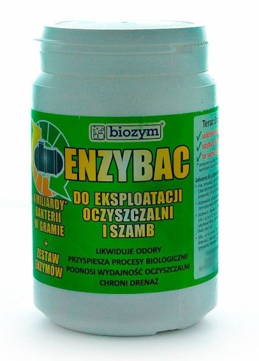 ENZYBAC 0,5 kg BAKTERIE DO OCZYSZCZALNI I SZAMBA