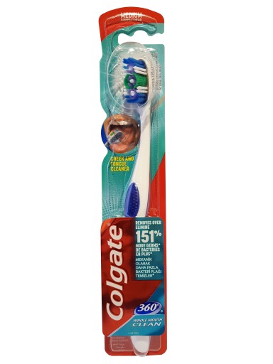 SZCZOTECZKA DO ZĘBÓW COLGATE 360 MEDIUM
