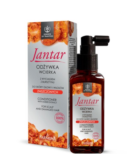 JANTAR ODŻYWKA WCIERKA Z BURSZTYNEM 100 ML