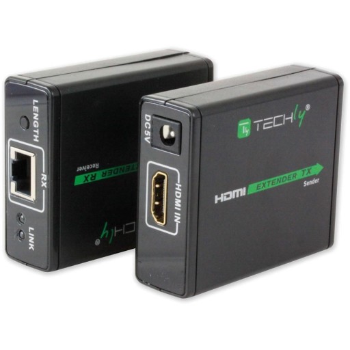 Extender HDMI po skrętce Cat.6/6a/7 do 60m Full HD
