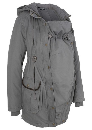 S4320 PARKA CIĄŻOWA Z WSTAWKĄ NIEMOWLĘCĄ R.46