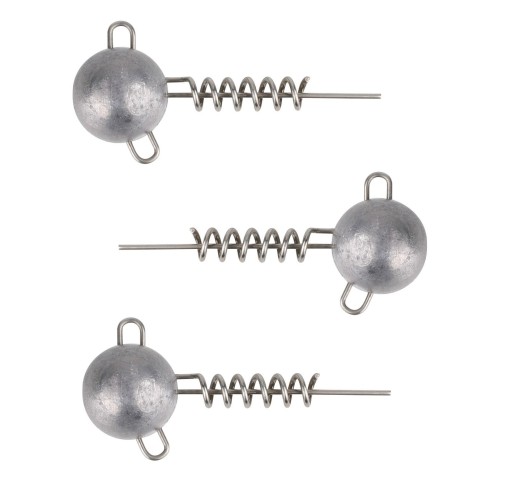 3x GŁÓWKI MIKADO JAWS Z WKRĘTEM 5gr OMGJ-5