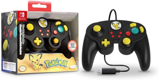 PDP SWITCH Wired Fight Pad Pro - PICHU