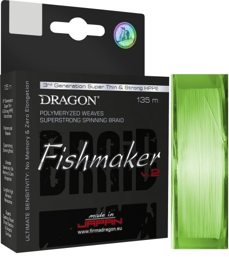 Plecionka DRAGON Fishmaker v.2 Momoi 135 m 0,18mm