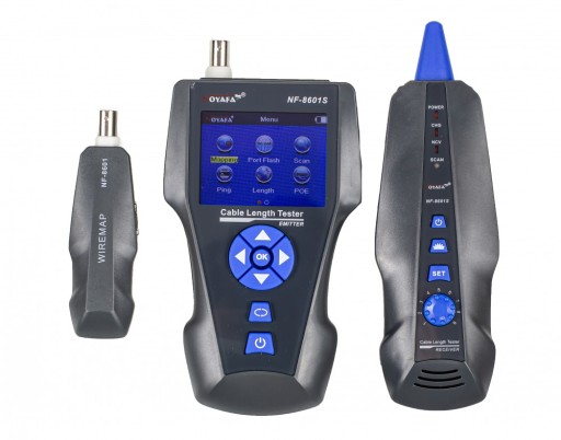 Tester sieci Noyafa NF-8601S LCD, ping, PoE, TDR