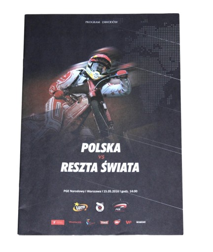 Program żużlowy Polska vs reszta świata 2016