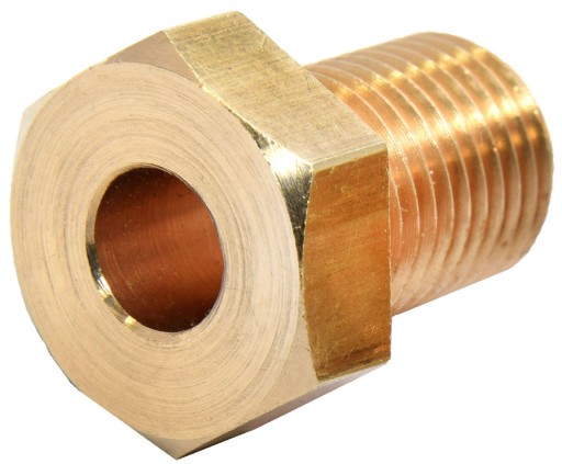 DOCISK BARYŁKI ŚRUBA M10x1 RURKA MIEDZIANA fi 6 mm