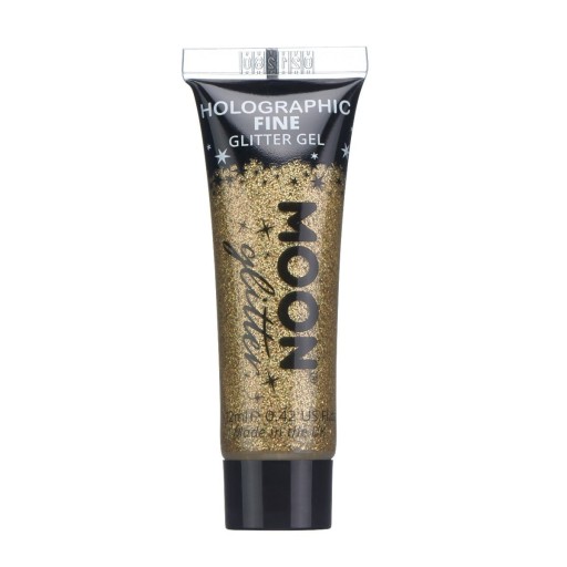 Holographic Fine Glitter Gel MOONGLOW Żółty