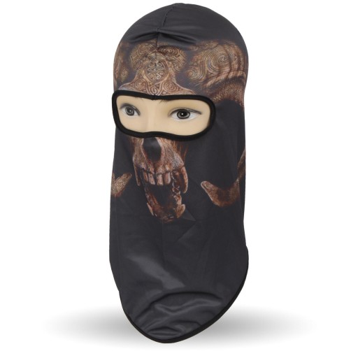 KOMINIARKA MASKA na MOTOR NARTY pod KASK NADRUK