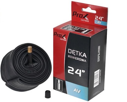 ProX dętka 24 x 1,75 1,90 1,95 2,00 2,10 2,125 2,15 AV 35mm samochodowy