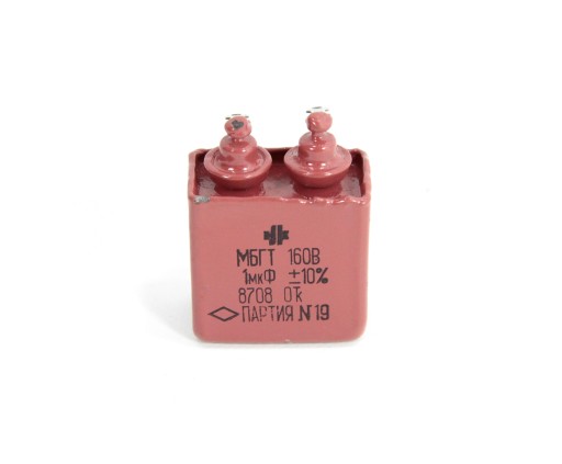 KONDENSATOR PAPIEROWY AUDIO 1uF 160V WOJSKOWY