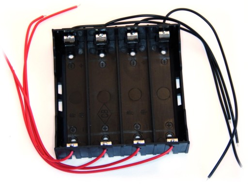 Koszyk 4x18650 4 obwody 1S-4P 2S-2P 4S-1P