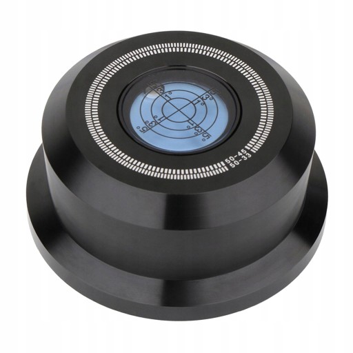 Shock Turntable Clamp with Bubble Black RT5328