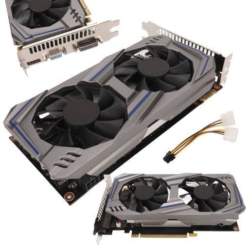 KARTA GRAFICZNA DO GIER PC GTX550TI 8GB 128BIT GDDR5 PODWÓJNY WENTYLATOR