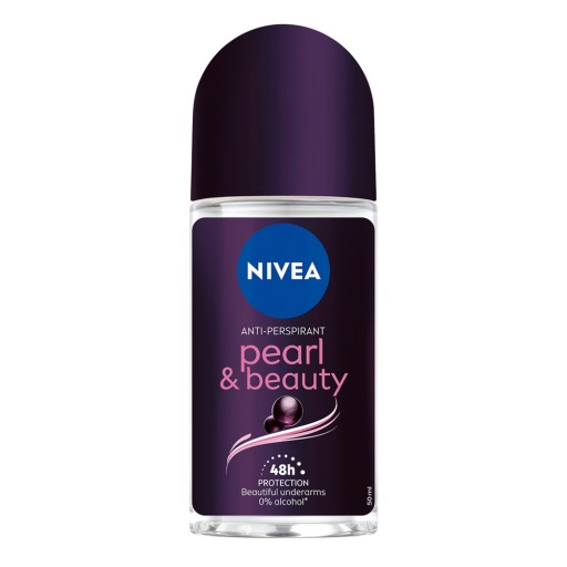 NIVEA PEARL&BEAUTY BLACK Antyperspirant w kulce pod pachy damski 48h 50ml