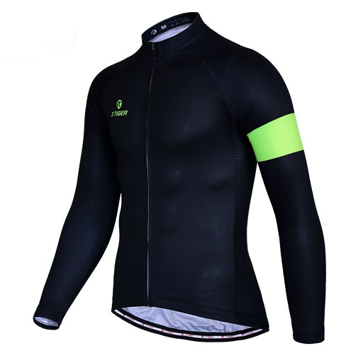 Bluza Rowerowa Kolarska Męska Ocieplana Na Wiosnę Dobra Aerodynamika Pro