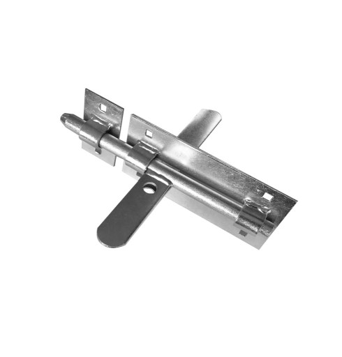 RYGIEL ZAMKNIĘCIE ZASUWA BRAMY DWUSTRONNA DO FURTKI 210mm OCYNK