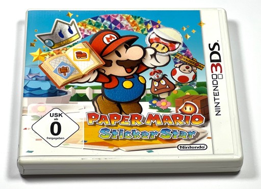 Paper Mario Sticker Star Premierowa Nintendo 3DS
