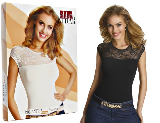 ELDAR ACTIVE Koszulka z koronką PAULINA r.XL