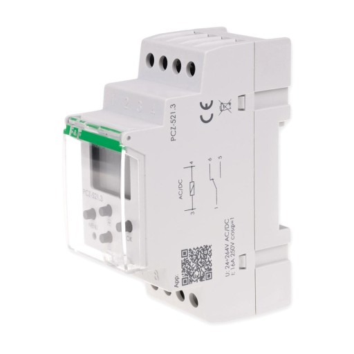 F&F PROGRAMATOR ZEGAR 1 KANAŁ Z NFC PCZ-521.3