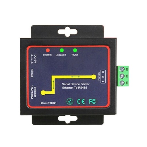 Rs485 To Tcp/Ip Converter Ethernet Server Module