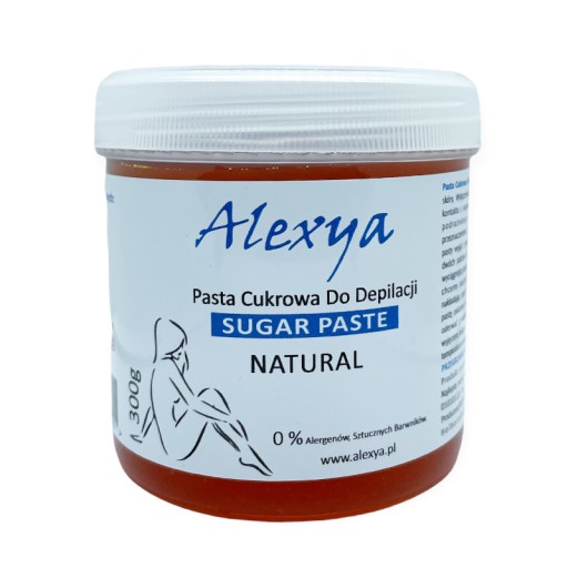 ALEXYA NATURALNA PASTA CUKROWA DO DEPILACJI - 092