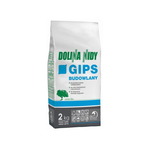 Gips budowlany DOLINA NIDY 2 kg