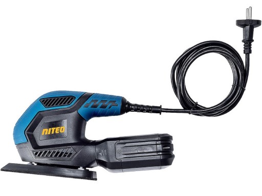 Szlifierka Oscylacyjna 200W podstawa delta 14000 obr pojemnik na pył Niteo