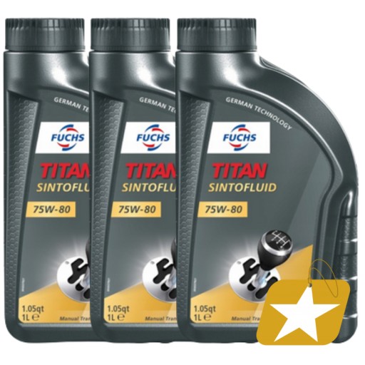 FUCHS TITAN SINTOFLUID 75W80 3L