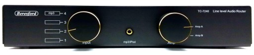 Beresford TC-7240 - Przełącznik RCA i Phono