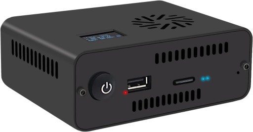 Obudowa NASPi CM4-M2 SATA i NVMe SSD Zestaw NAS Raspberry Pi 4 Model B