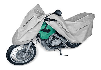 MEMBRANOWY Pokrowiec na motocykl, dł. 190-215 cm NIEPRZEMAKALNY