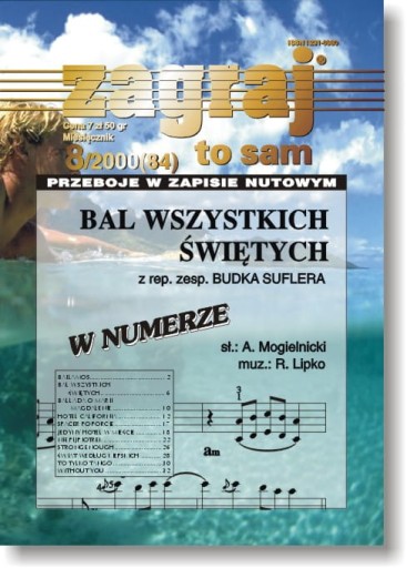 Zagraj to sam - nr 08/2000 (084) nuty na keyboard